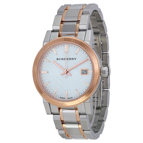 burberry two tone rose gold watch|Burberry Ladies Watches .